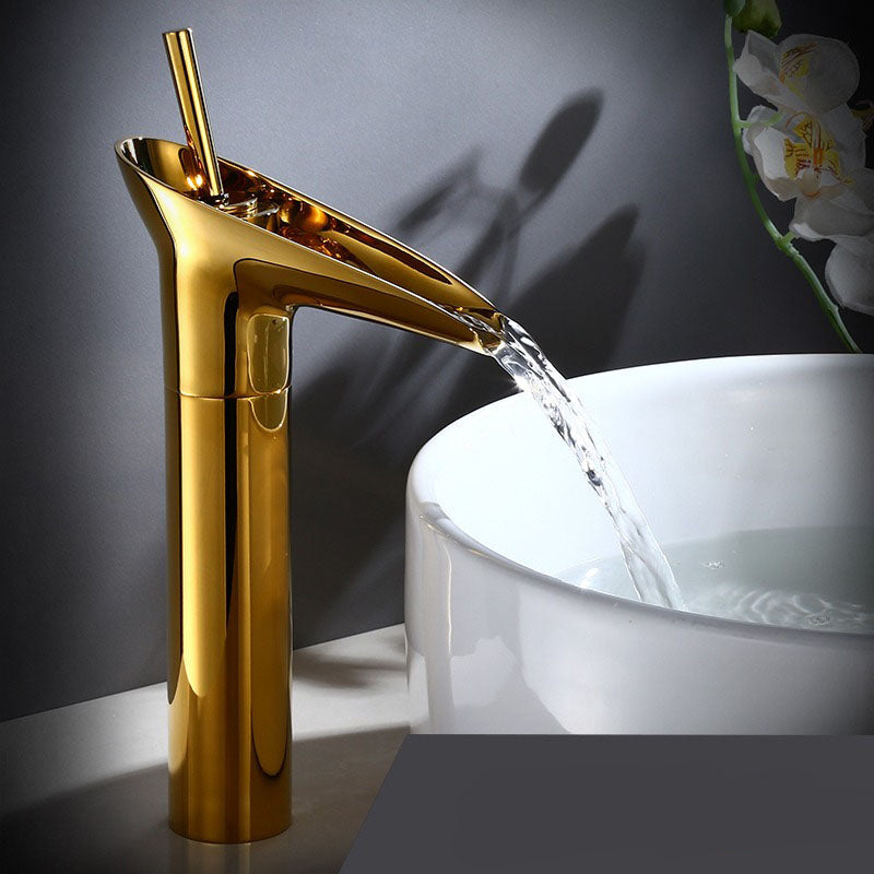 Classic Cascade Bathroom Sink Faucet