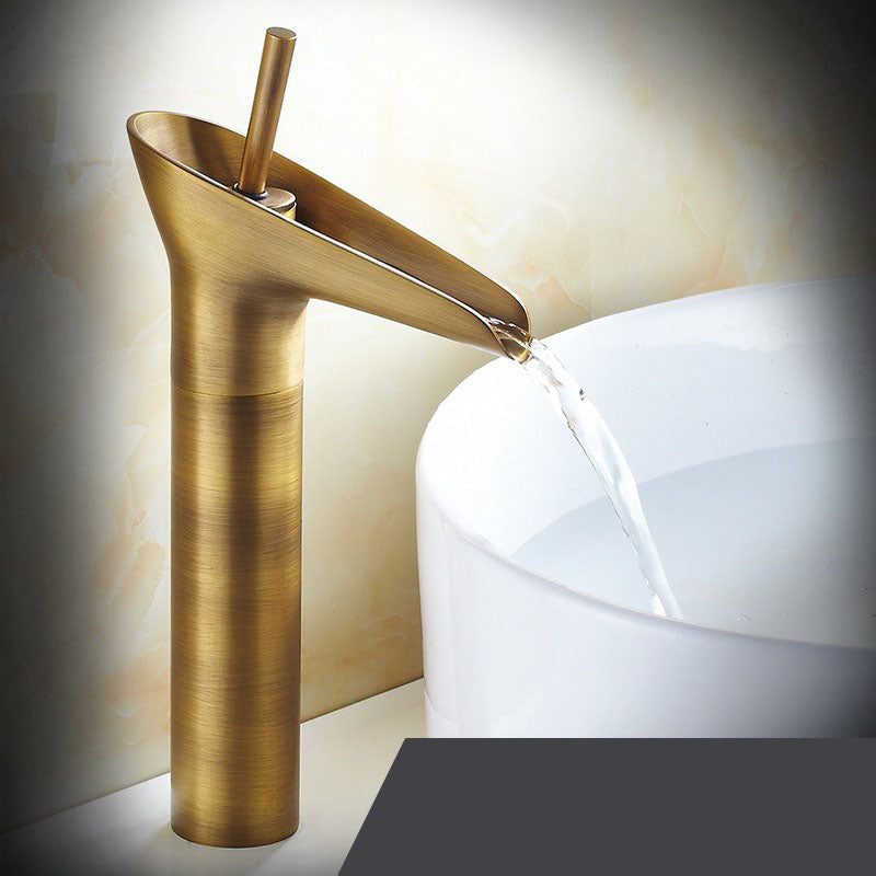 Classic Cascade Bathroom Sink Faucet