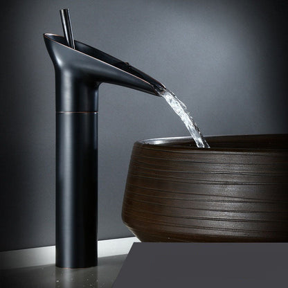Classic Cascade Bathroom Sink Faucet