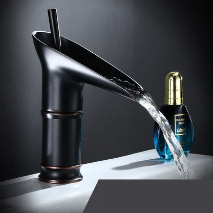 Classic Cascade Bathroom Sink Faucet