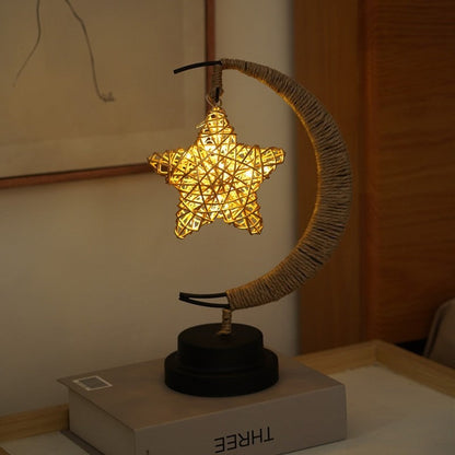Soft Moon Glass Table Lamp
