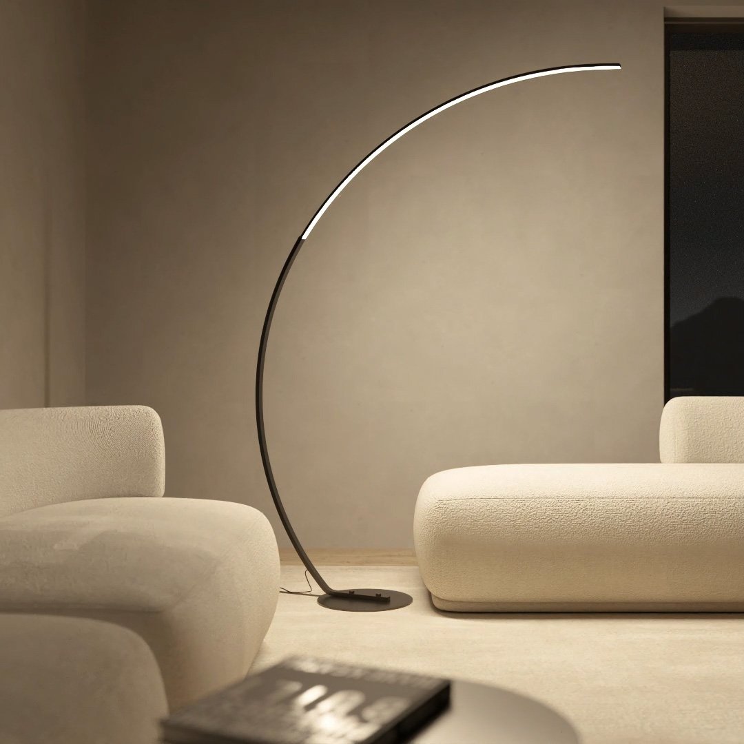 Bright Floor Lamp with Touch Control Switch - Glamry