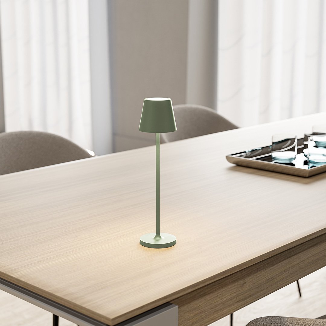 Compact LED Table Lamp with Touch Control