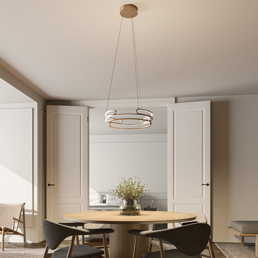 Elegant Chrome Pendant Light - Glamry