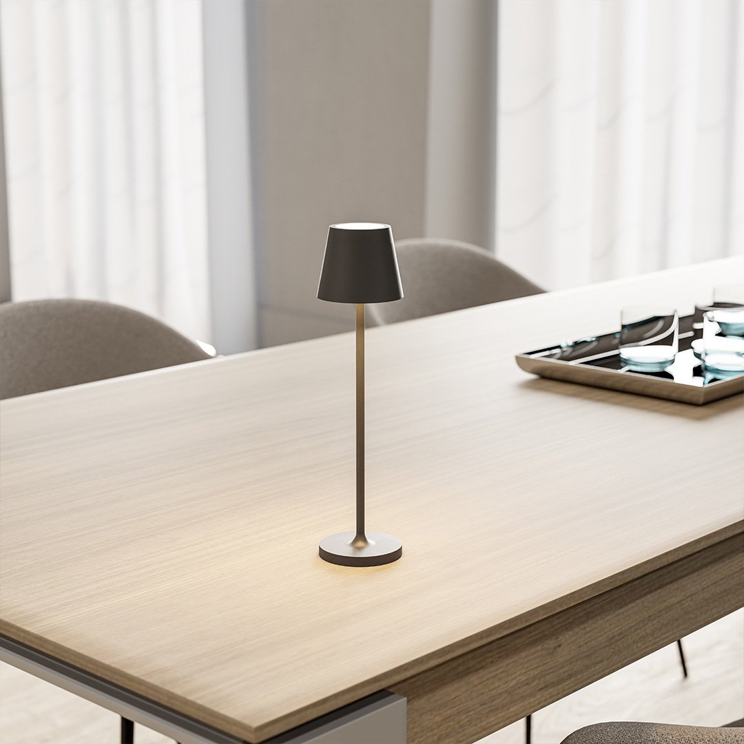 Compact LED Table Lamp with Touch Control - Glamry