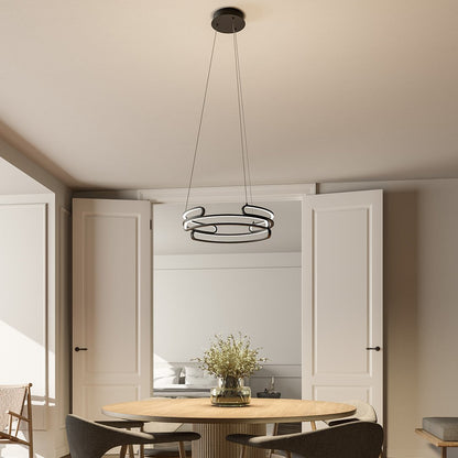 Elegant Chrome Pendant Light