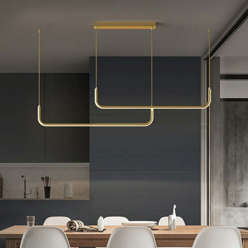 Modern Glass LED Hanging Lamp