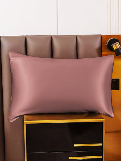 Soft Mulberry Silk Pillowcase with Zipper Closure
