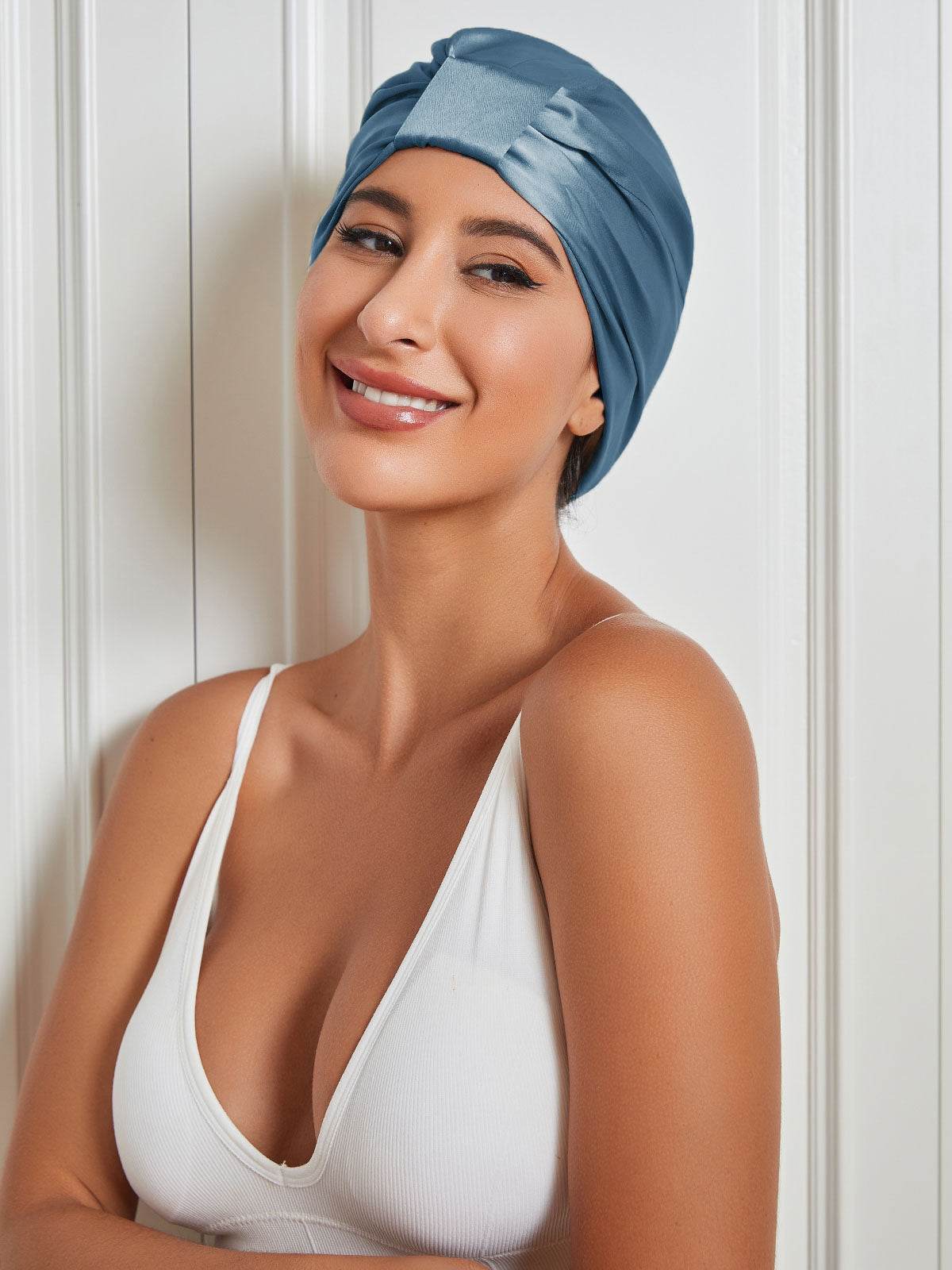 Soft Silk Double Layer Sleep Mask Headband