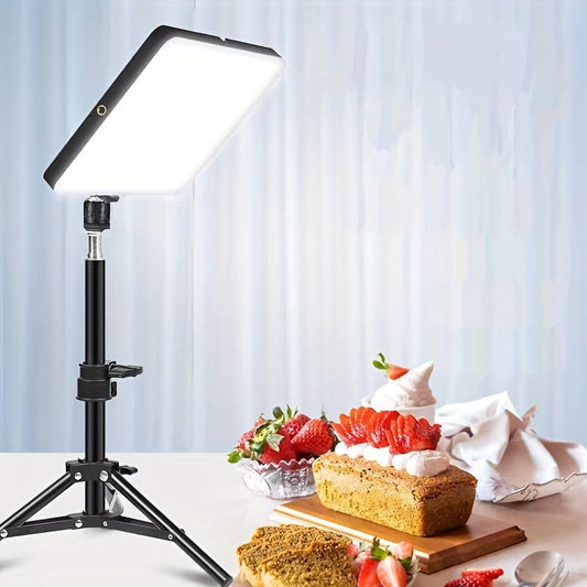 Portable LED Photography Lamp with Adjustable Stand - Glamry