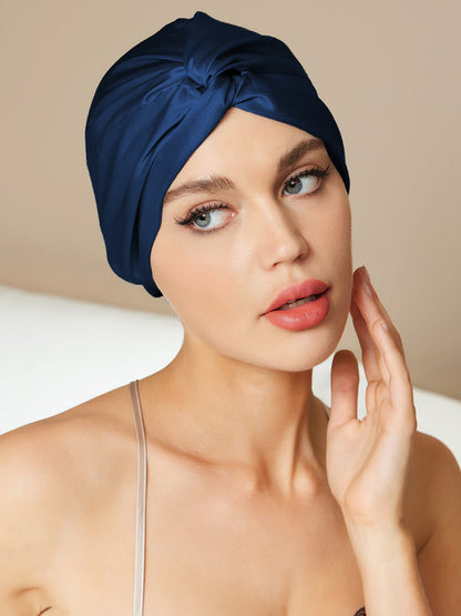 Soft Silk Sleep Cap for Women's Nightwear Comfort
