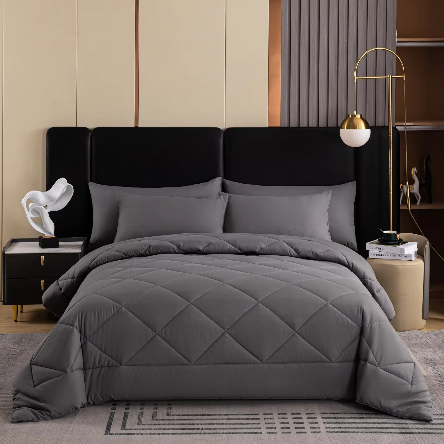Plush Bedding - Ultra Soft Comforter Set - Glamry