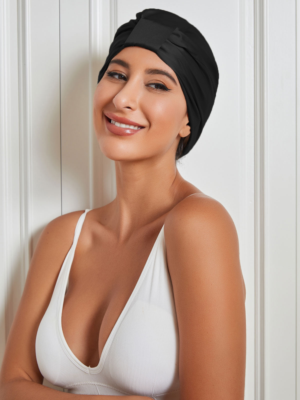 Soft Silk Double Layer Sleep Mask Headband