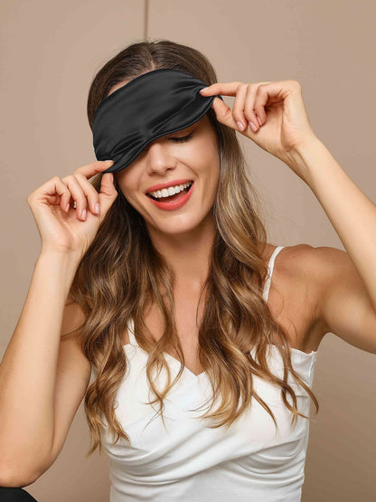 Soft Silk Sleep Eye Mask for Better Rest