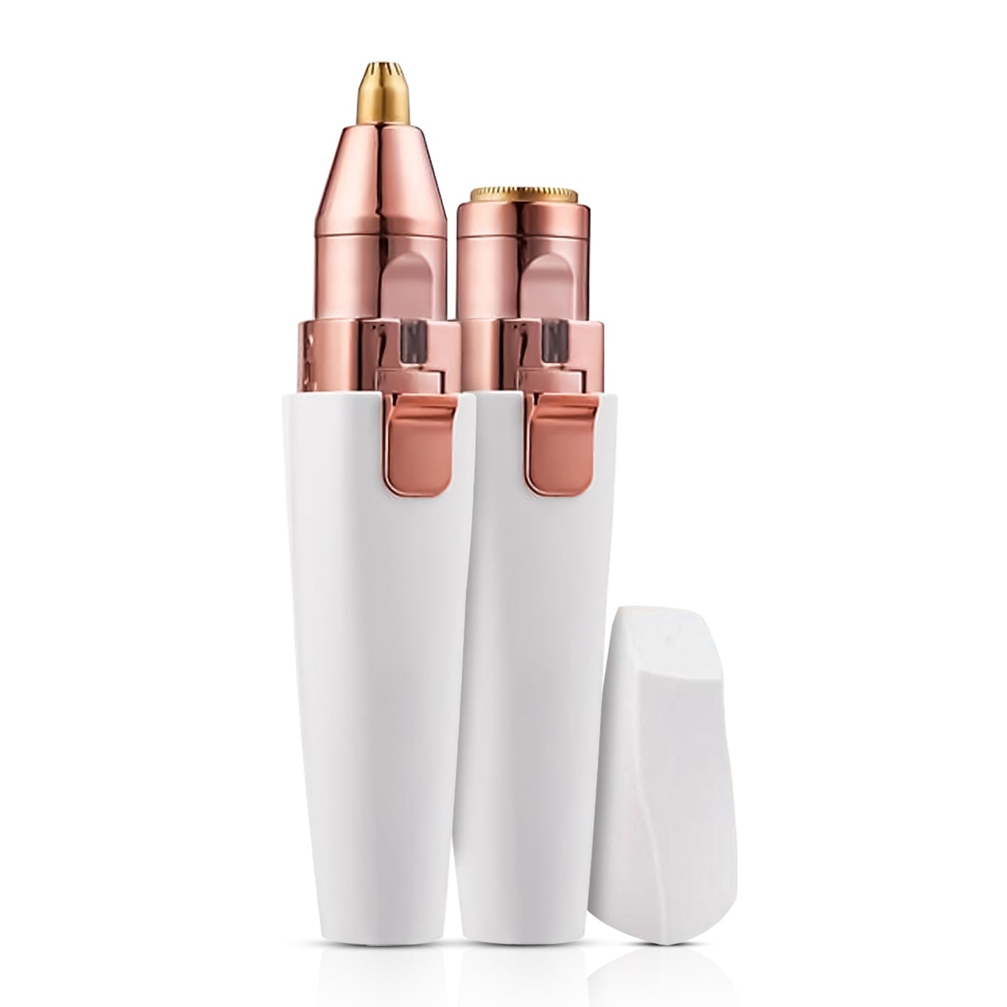 Precise Brow Trimmer for Face and Eyebrows in White - Glamry