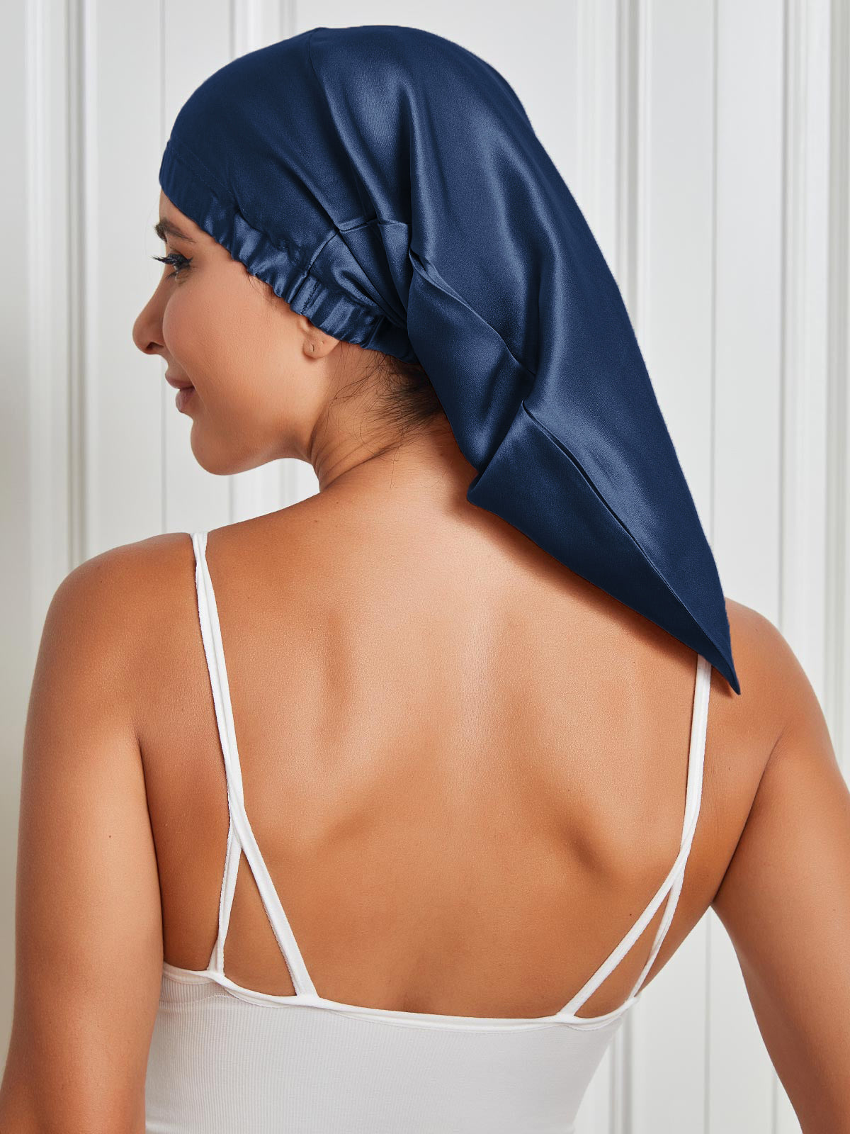 Soft Silk Sleep Cap for Women