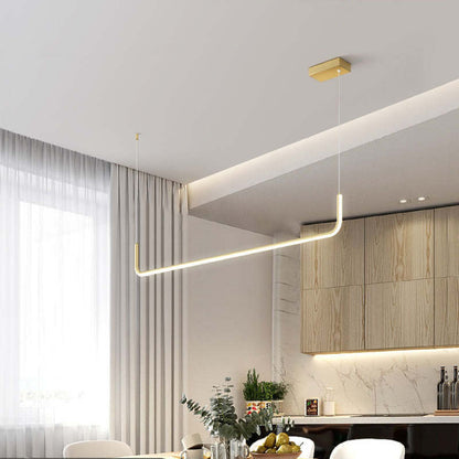 Modern Glass LED Hanging Lamp