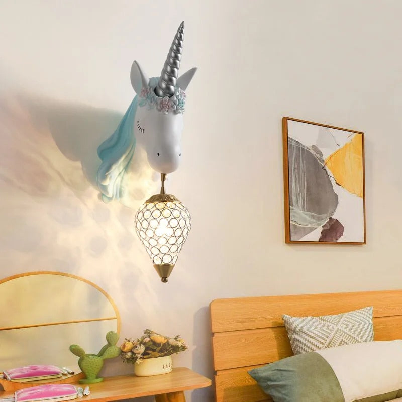 Soothing Ocean Resin Wall Light
