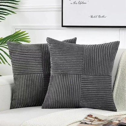 Plush Corduroy Pillow Covers