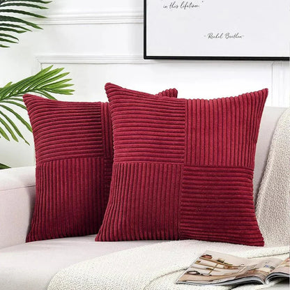 Plush Corduroy Pillow Covers
