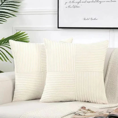 Plush Corduroy Pillow Covers