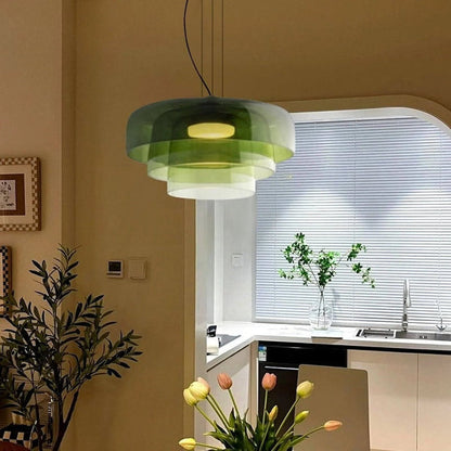 Frosted Glass Hanging Light Fixture - Glamry