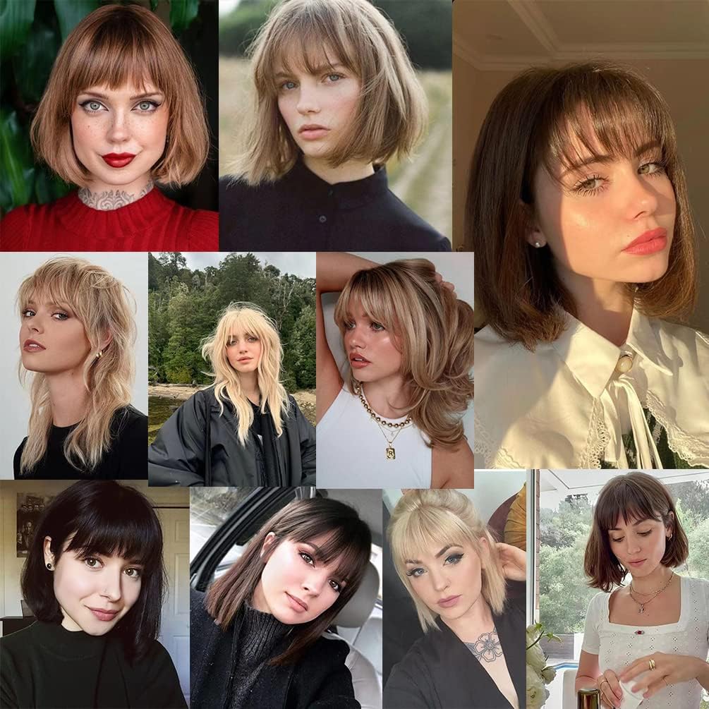 Clip in Fringe Human Hair Bangs