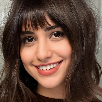 Clip in Fringe Human Hair Bangs