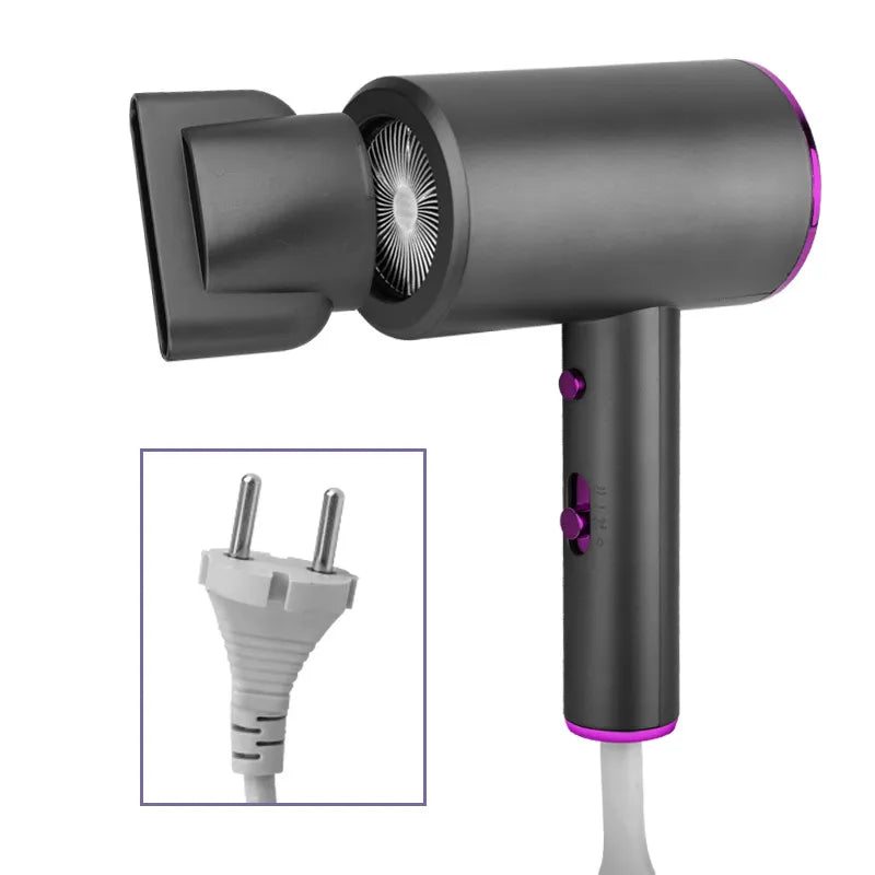 Portable Pro Hair Dryer with Attachments - Glamry