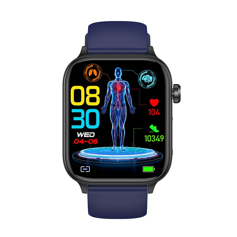 Smart Health Watch with GPS and Blood Sugar Tracking