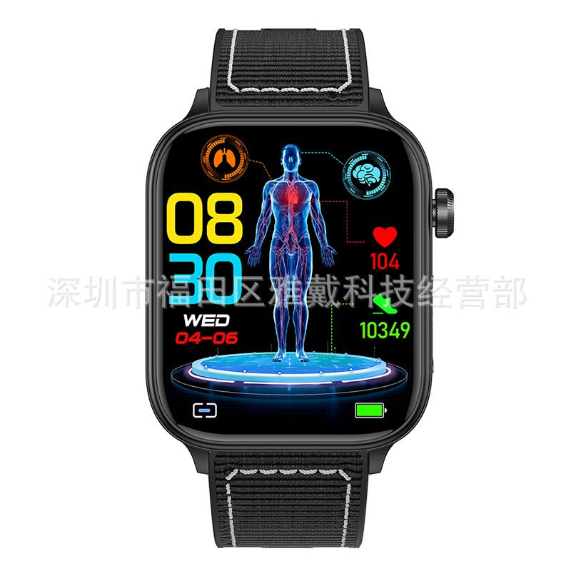 Smart Health Watch with GPS and Blood Sugar Tracking - Glamry