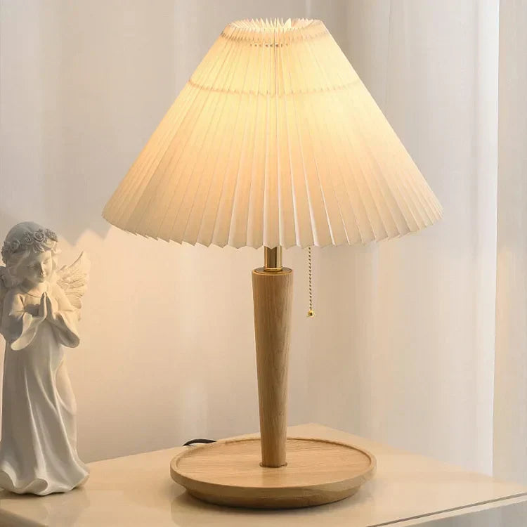 Traditional Wooden Folding Lamp