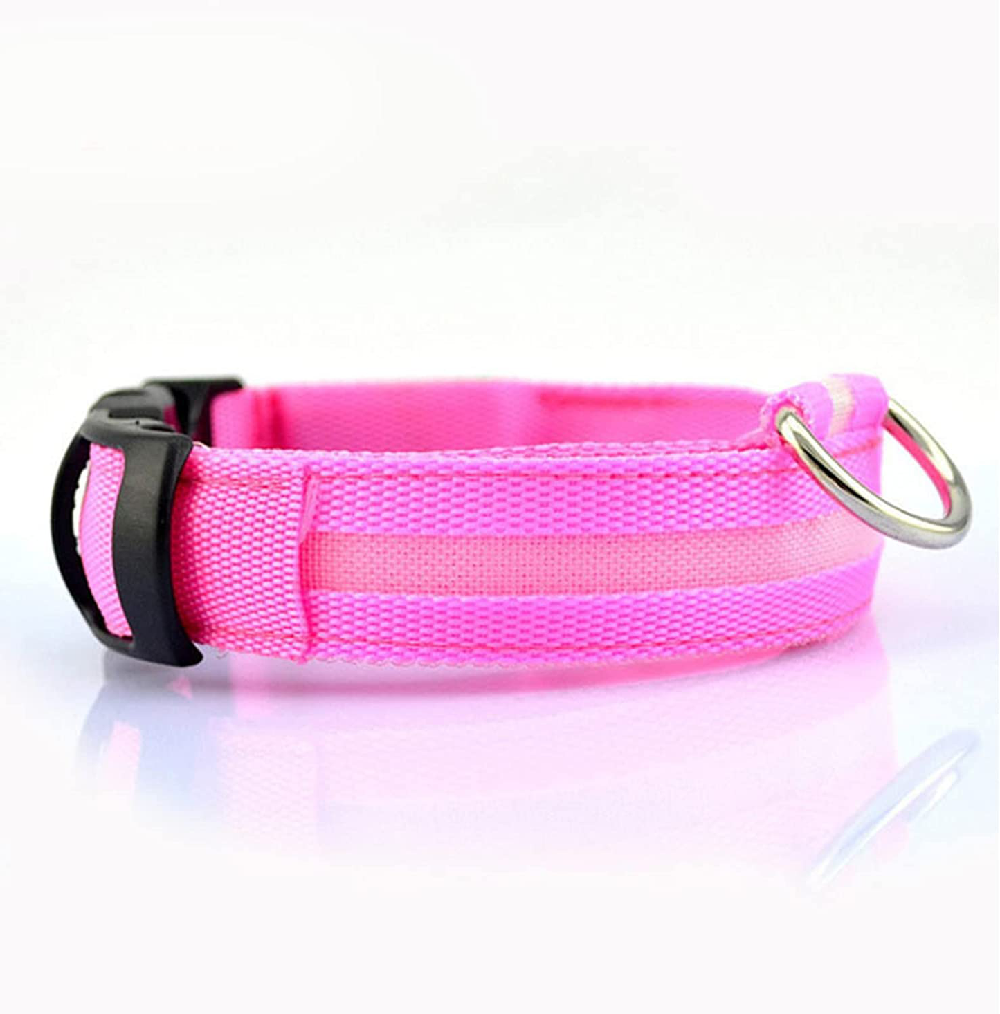 Glowing Rechargeable Pet Collar with LED Light