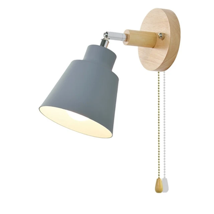 Swivel Wall Light with Pull Chain Switch