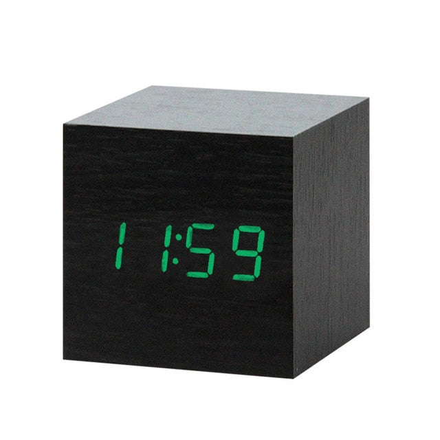 Sleek Digital LED Wake Up Clock