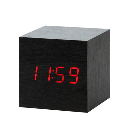 Sleek Digital LED Wake Up Clock