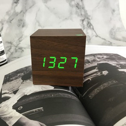 Sleek Digital LED Wake Up Clock