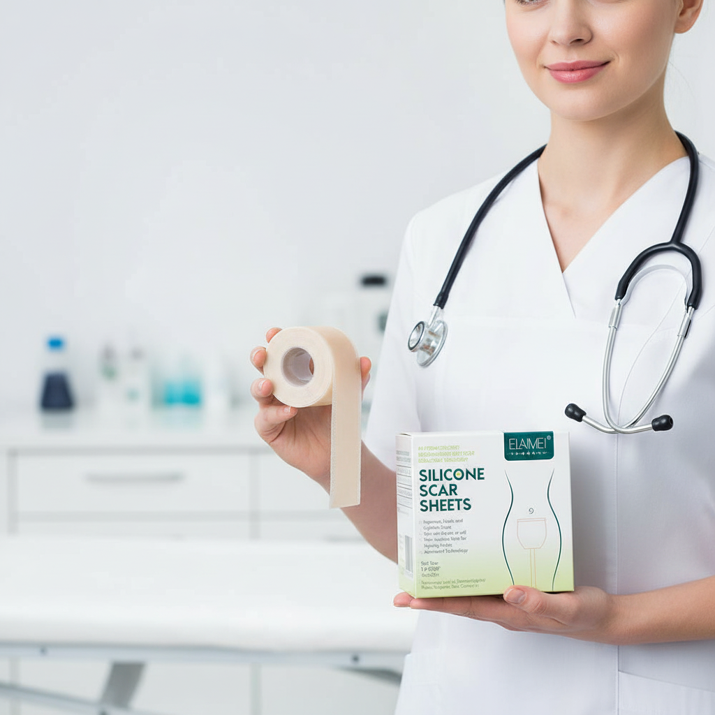 Reusable Medical-Grade Silicone Scar Sheet Roll
