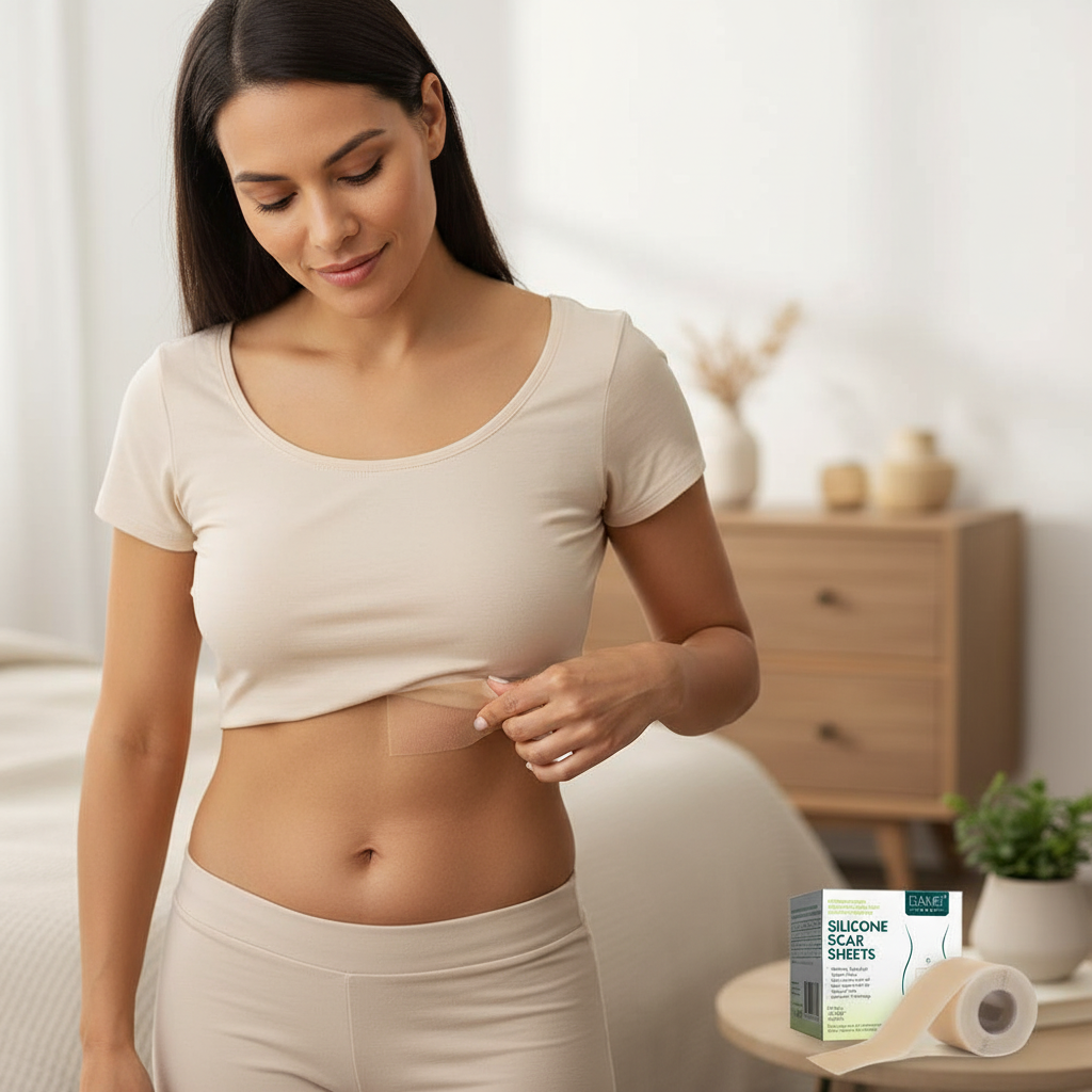 Reusable Medical-Grade Silicone Scar Sheet Roll