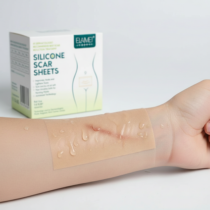 Reusable Medical-Grade Silicone Scar Sheet Roll