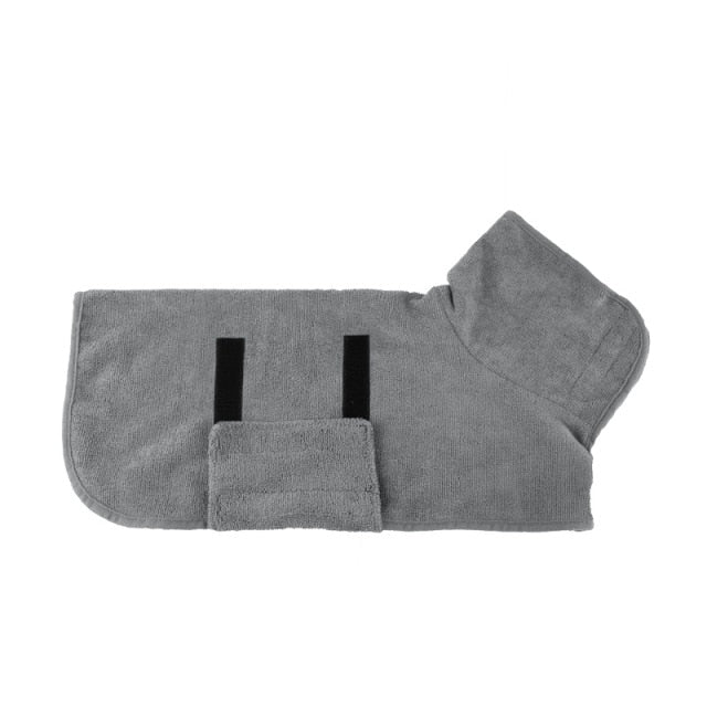 Cozy Pet Robe for Dogs - Soft Quick-Dry Dog Bathrobe