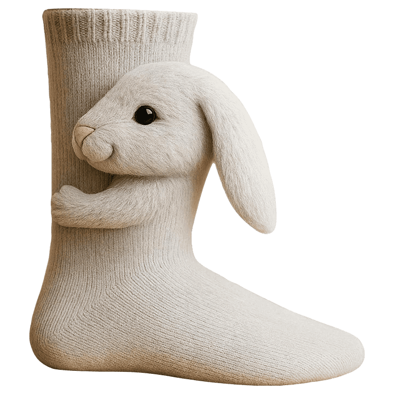 Fun Cartoon Character Cozy Socks