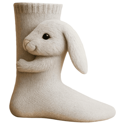 Fun Cartoon Character Cozy Socks