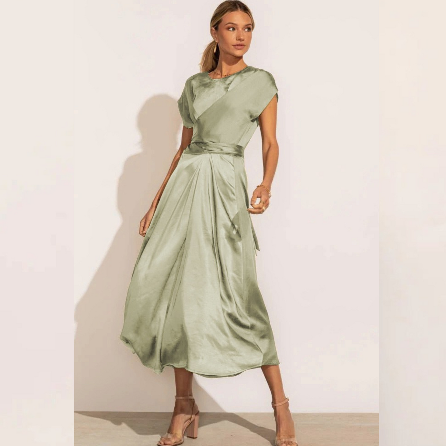 Beautiful Formal Midi Party Dress