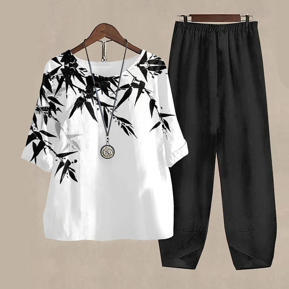 Chic 2-Piece Summer Outfit for Women