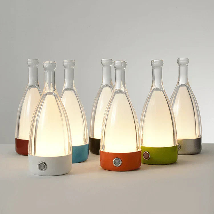 Glowing Wine Bottle Table Lamp - Glamry