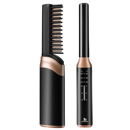 Cordless Hair Straightener Brush